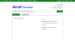 Desktop Screenshot of accelpharmtech.com